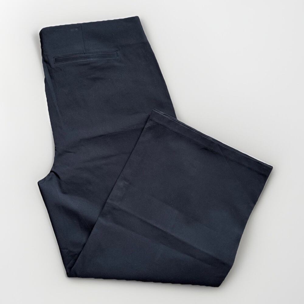 Old Navy NWT Pleated Pixie‎ Wide Leg Pant XXL Black Comfort Waistband High Rise